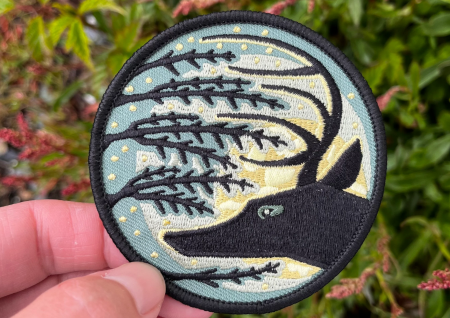 Deer Iron On Patches